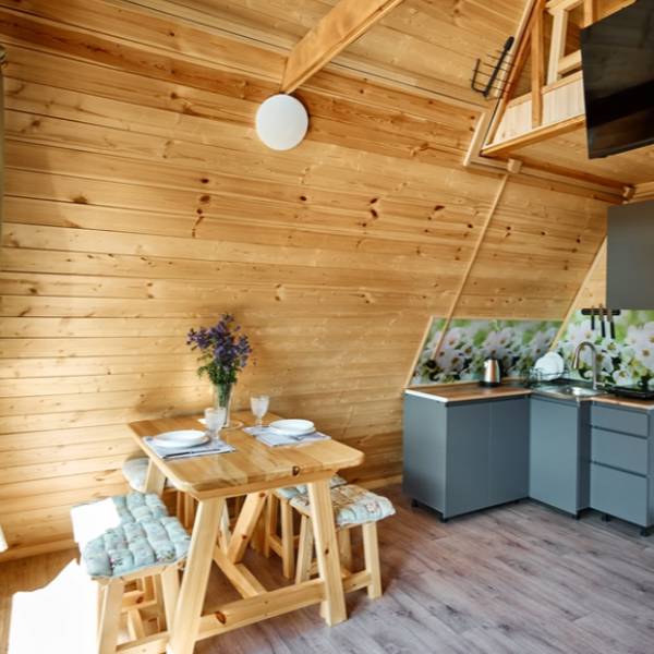 Летний коттедж А-фрейм