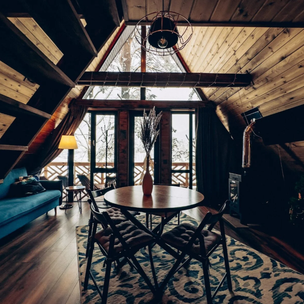 Фото номера A-Frame с двумя спальнями 1