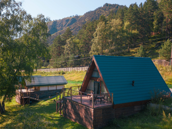 Фото номера Шале A-Frame с двумя спальнями 1
