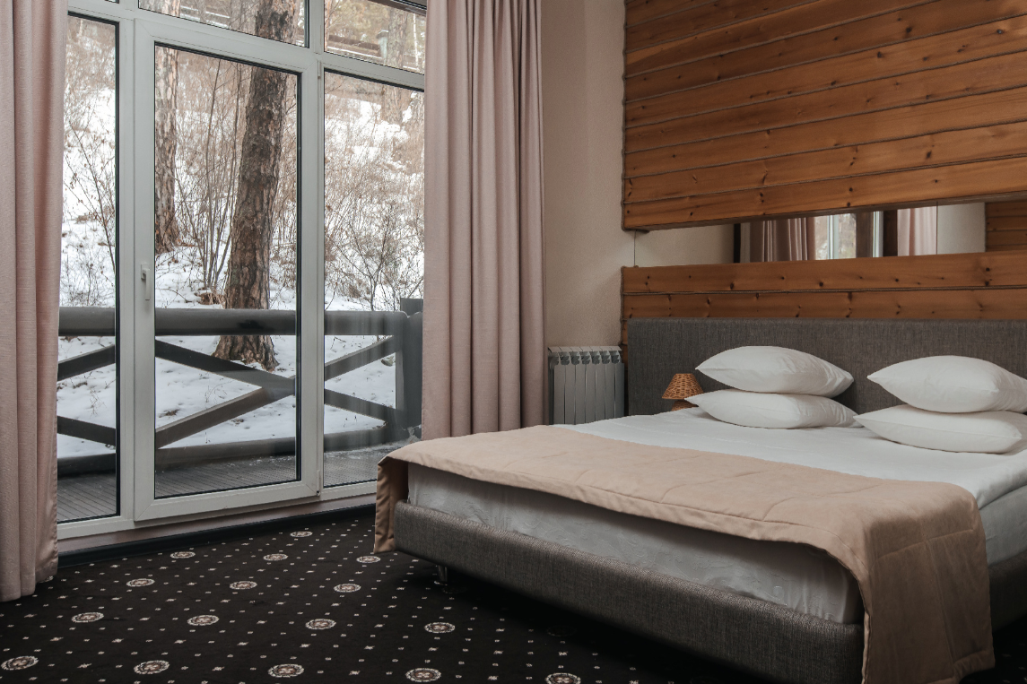 Де Люкс, торцевой балкон | Корпус «Президентский»