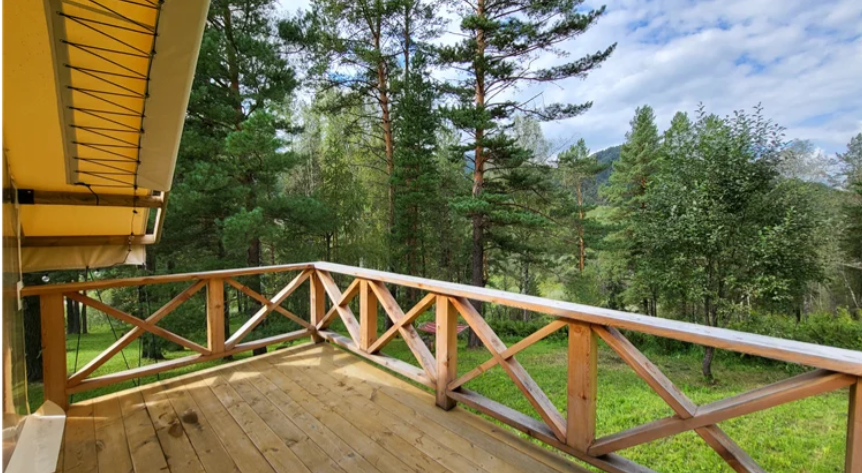 Тёплый сафари-тент