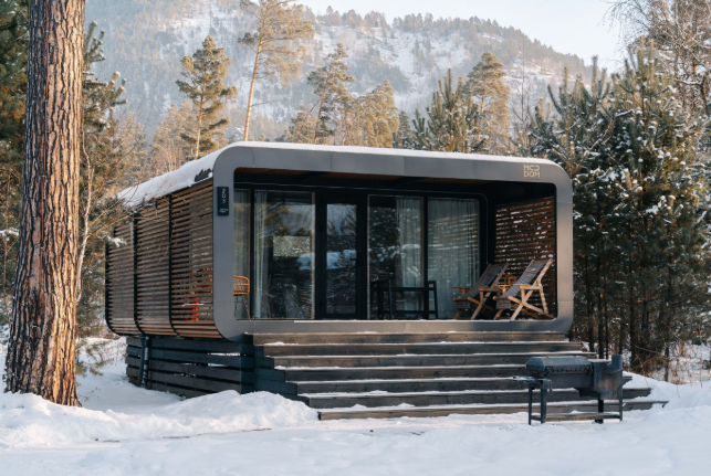 Модом Комфорт с террасой