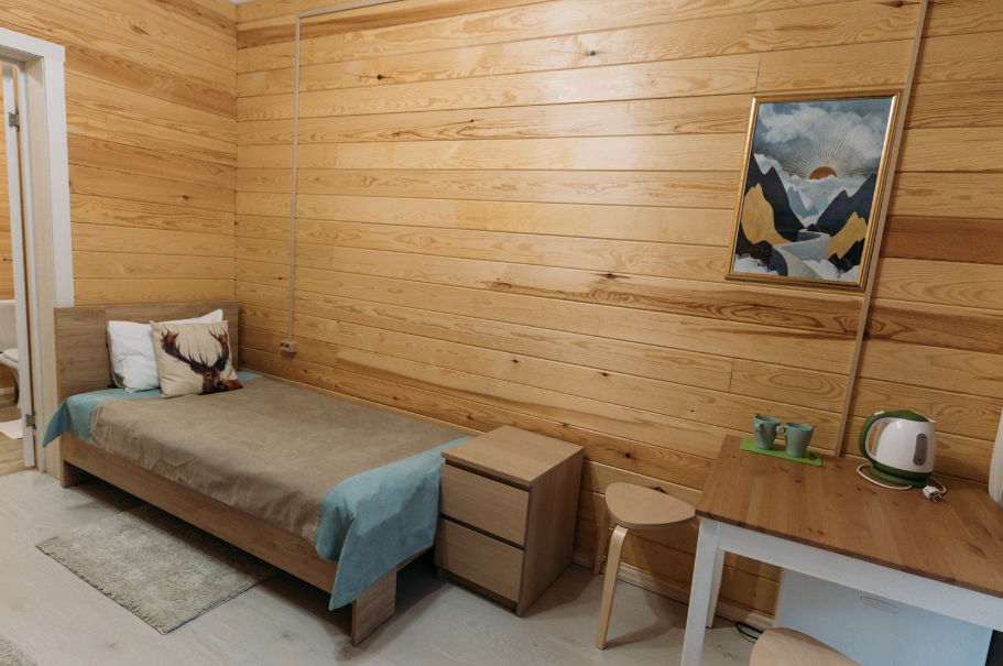 Одноместный стандартный номер с собственной террасой