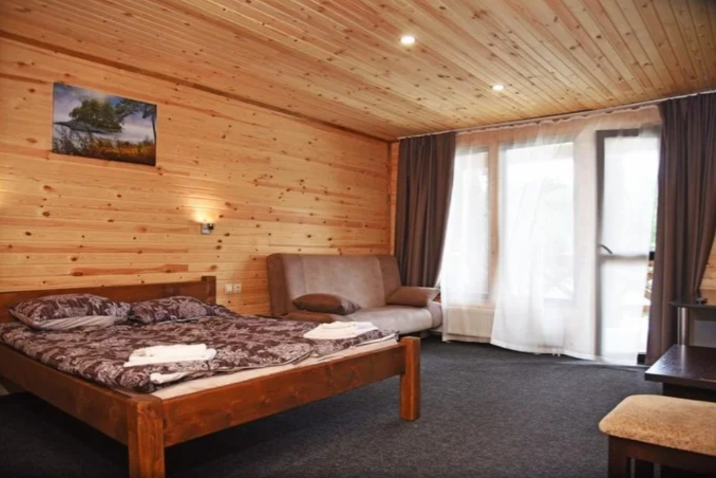 Панорама река+